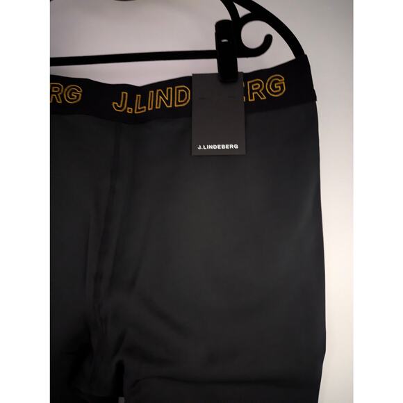 J.Lindeberg Black Aerial Hybrid Insulated Thermal Leggings - Picture 4 of 11